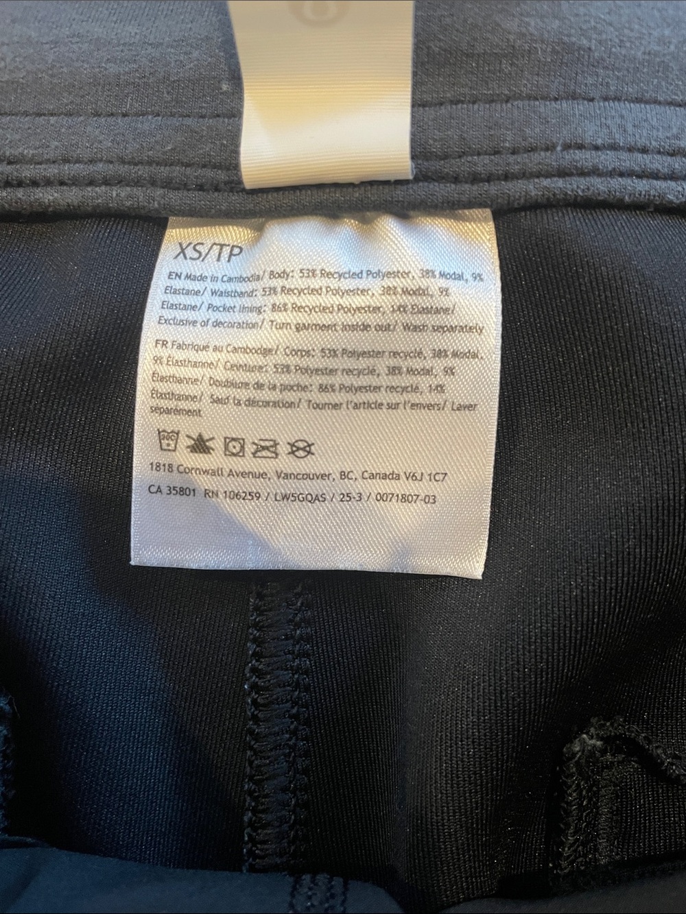 ⭐️Sale 4/$40 Lululemon Mid rise pin-tuck pant, XS - Picture 4 of 10